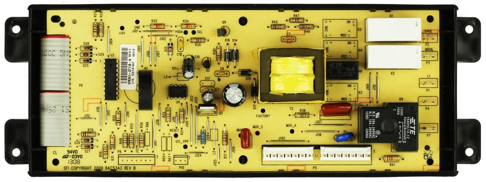 Electrolux Oven 316557118 Electronic Clock Timer ES305, Black Overlay - Image 2 of 2