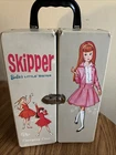 Vintage 1960s Skipper Barbie's Sister Doll Case- 1964 Wardrobe - Mattel Trunk EX