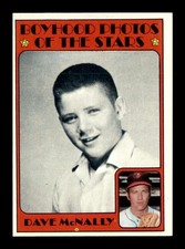 1972 Topps #344 Dave McNally KP NM/NM+ X3705654