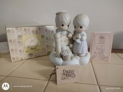 Enesco Precious Moments Figurine 1986 'No Tears Past the Gate' Model 101826