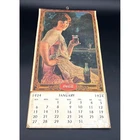1924 Roaring Twenties Coca Cola Girl Wall Calendar Vintage Advertising