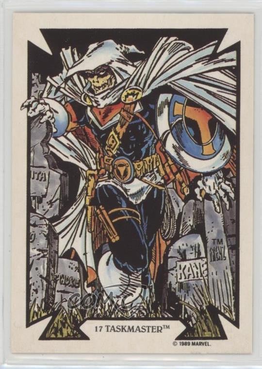 1989 Comic Images Marvel Comics Todd McFarlane Taskmaster #17 0i7t