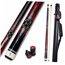  CXL Pool Cue with 1X1 Hard Case,Low 20 ounce CXL100+Joint Protector+Hard Case