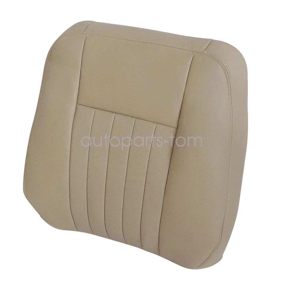 Passenger Side Bottom & Lean Back Seat Cover Tan For 2003 2004 Lincoln Navigator - Image 4 of 4