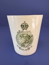 King Edward VII & Queen Alexandra-British Royal Commemorative-Beaker