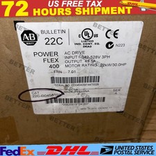 New Open Box Allen-Bradley 22C-D045A103 PowerFlex 400 22 kW 30 HP AC Drive