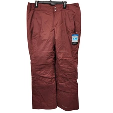 Columbia Modern Mountain 2.0 Insulated Snow Pants Women’s 1X NWT $110 Rust Red