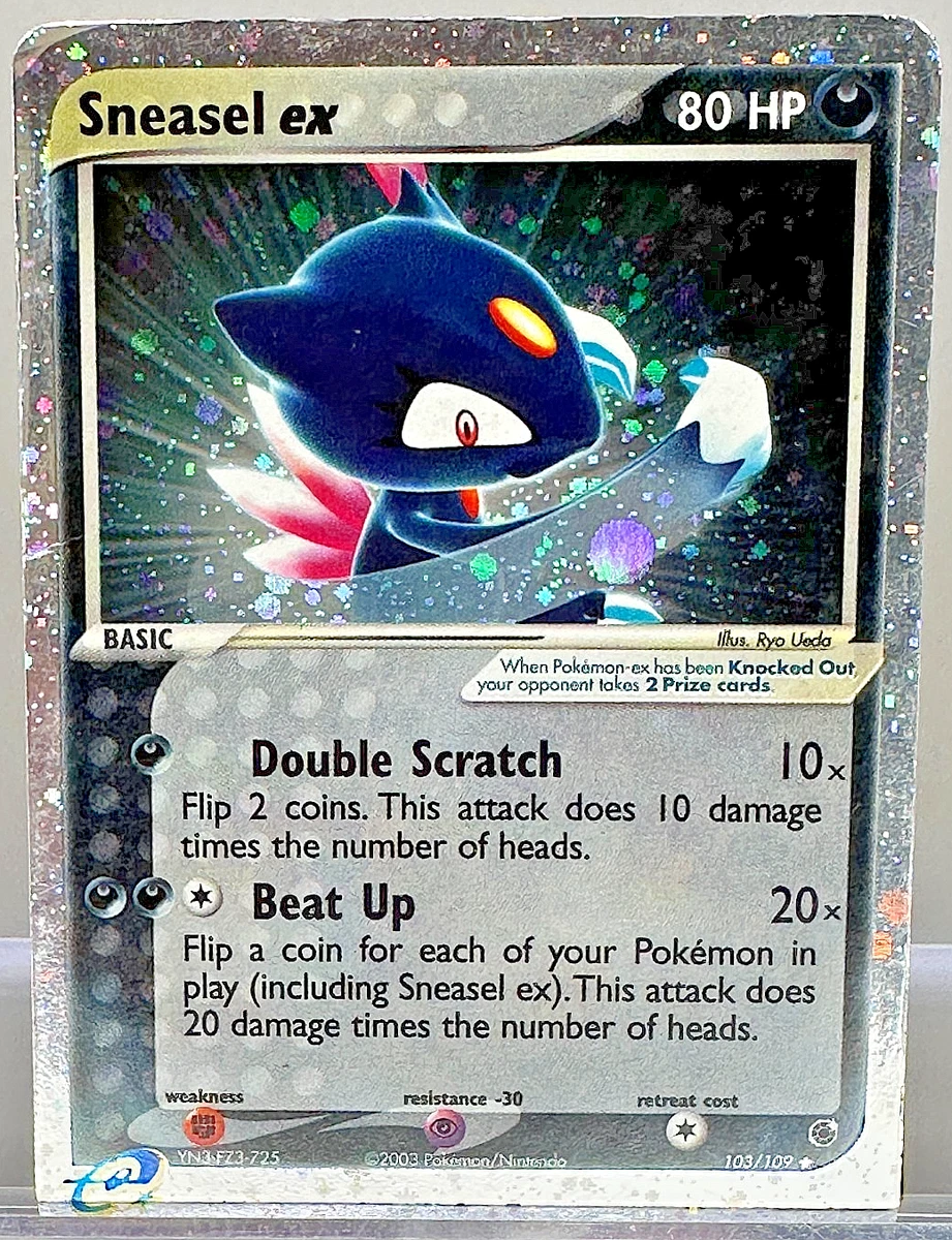 Sneasel ex Pokémon TCG Cards for sale | eBay