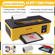 Epson L800 DTF T-Shirt Printer Flatbed Inkjet Printer Direct to Film For Cloth