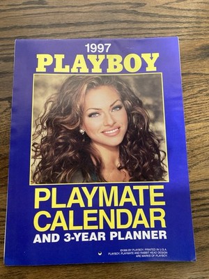 Playboy 1997 Playmate Calendar Featuring Playmates Plus 3-Year Planner Organizer