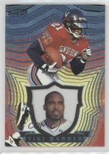 1997 Pacific Invincible Platinum Blue Tiki Barber #95 Rookie RC 0q3