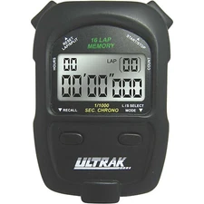 ULTRAK 460 - 16 Lap or Split Memory Stopwatch - Black