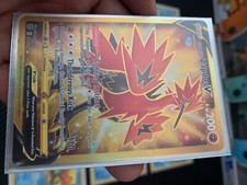 Pokémon TCG Galarian Zapdos V Sword & Shield: Brilliant Stars 182/172 Holo...
