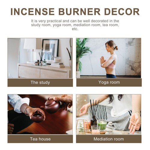 1 Stück Räucherstäbchenhalter Tragbar Bakhoor Brenner Kohlebrenner für Aromatherapie Spa - Bild 10 von 11