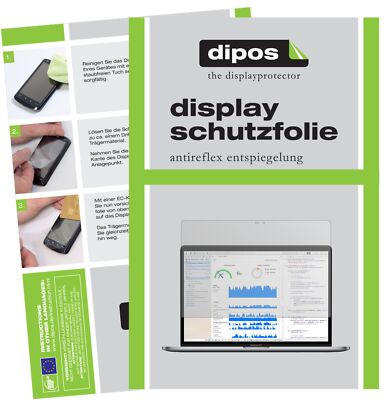2x Schutzfolie für Apple MacBook Pro 13 Zoll 2018 matt Displayschutzfolie Folie