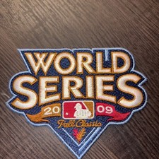 2009 World Series Patch Fall Classic Phillies VS Yankees