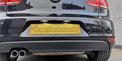 golf mk6 number plate bulb
