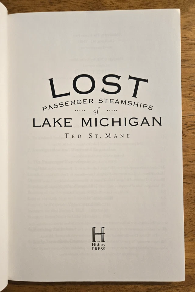 Lost Passenger Steamships of Lake Michigan by Ted St. Mane, 2010 Paperback - Image 2 of 4