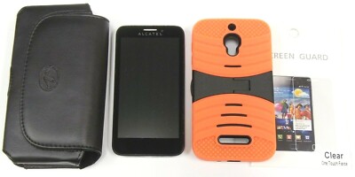 Alcatel OneTouch Fierce 7024W - Gray ( T-Mobile ) One Touch Phone - Bundled READ