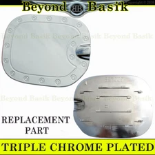 2019-2024 2025 GMC Sierra-ONLY 1500 W/70" Short Bed CHROME Gas door REPLACEMENT