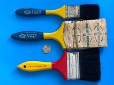 LOTE DE COLECCIÓN 3 PINCELES PINCELES OHCO NUEVO NOS MANGO DE MADERA DE COLECCIÓN