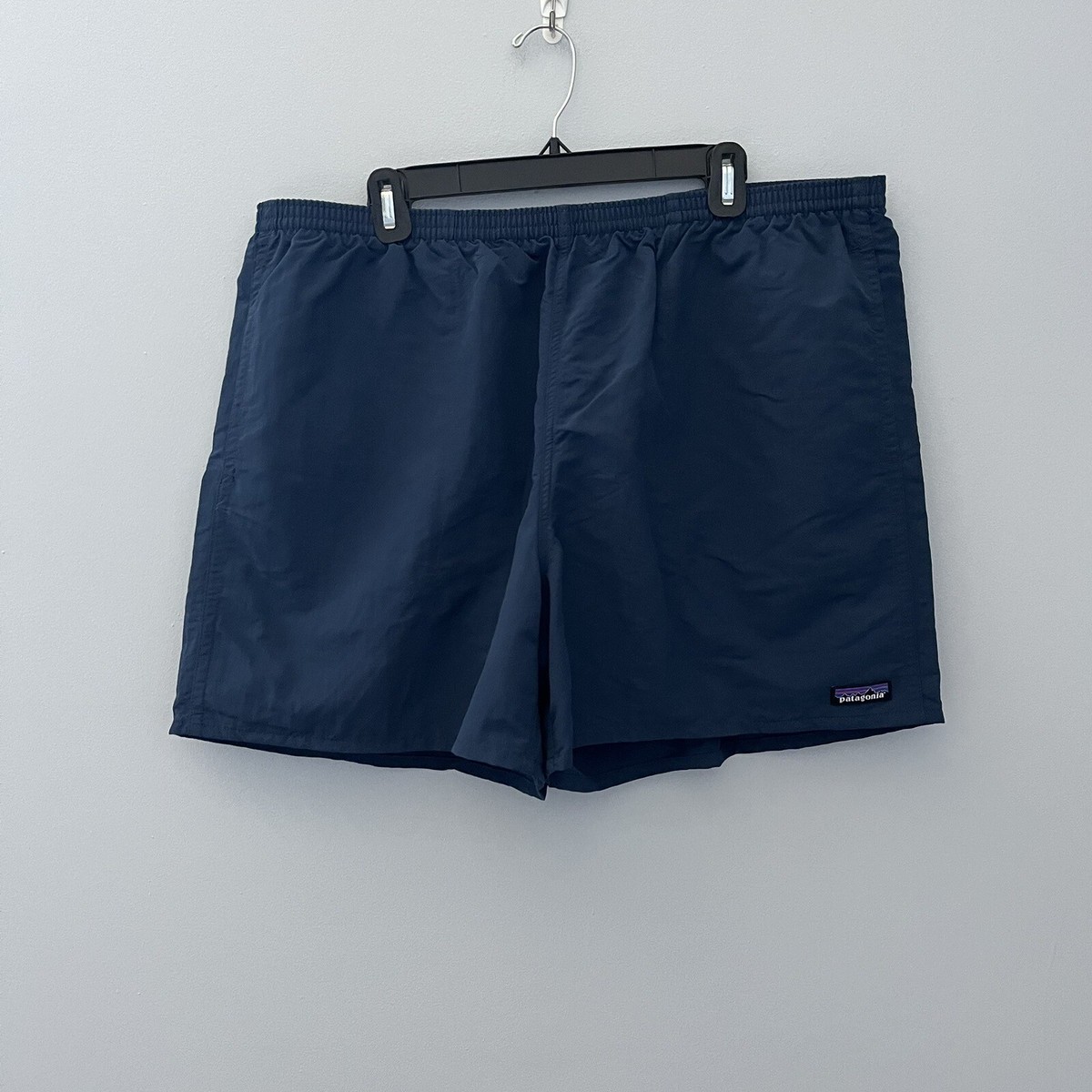 NEW Patagonia Shorts Mens XXL 2XL Blue Baggies Mesh Liner Outdoor