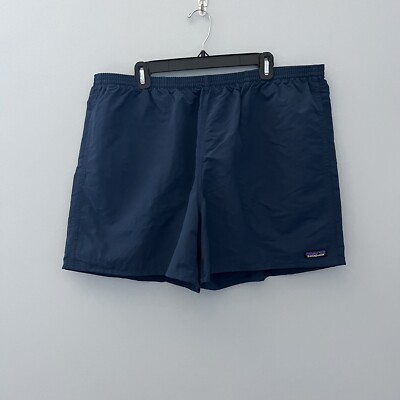 NEW Patagonia Shorts Mens XXL 2XL Blue Baggies Mesh Liner