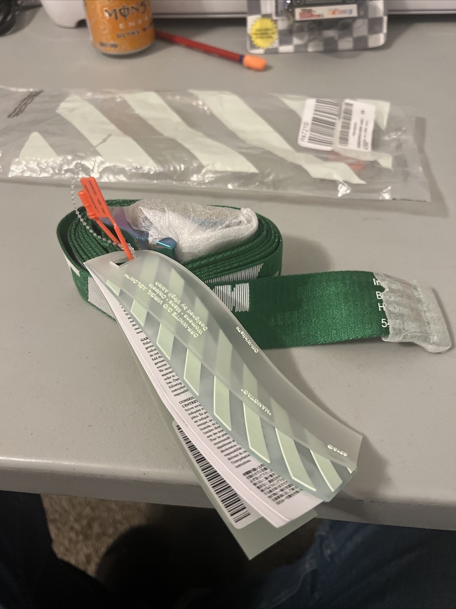 off-white ベルト Off-White - 全長135センチ OFF WHITE シルバーベルトの通販 by