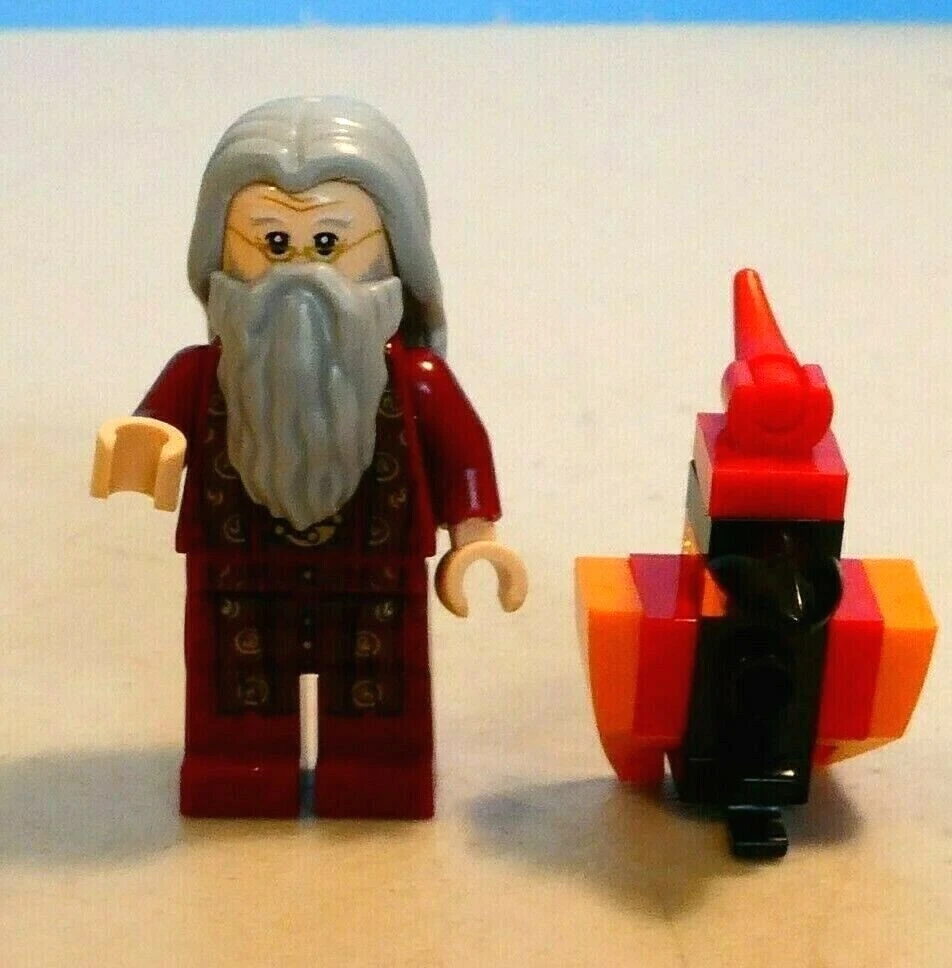 LEGO HARRY POTTER 75954 ALBUS DUMBLEDORE Minifigure Fawkes