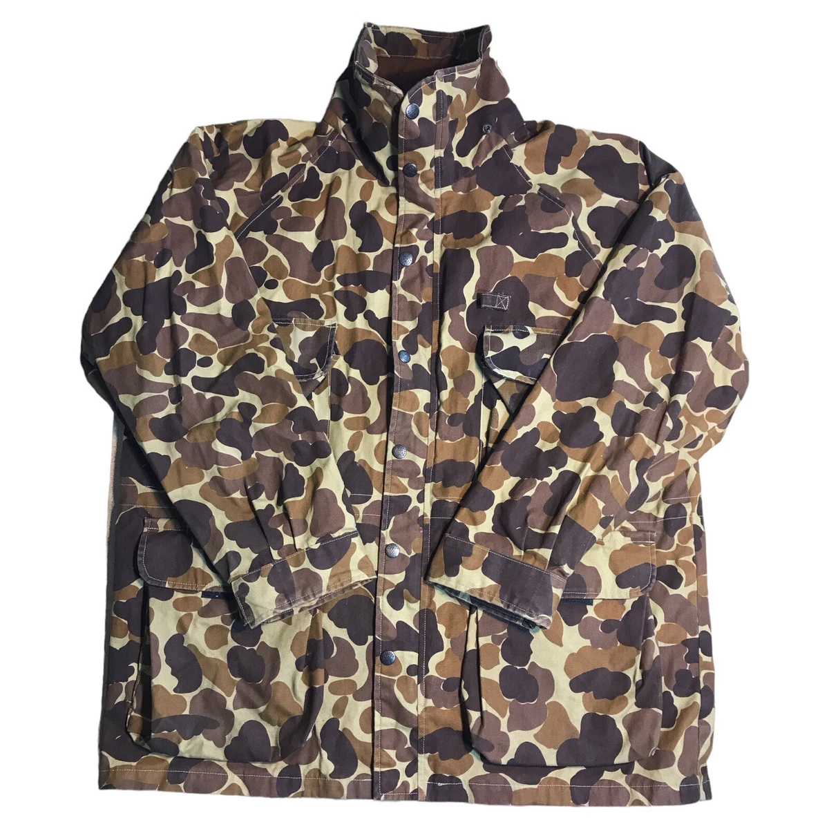 Vintage Herters Camo Camouflage Hunting Jacket 4 Color Full Zip