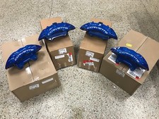 New Gm Oem Brembo 2009-13 Chevy Corvette Blue Zr1 Front Rear Brake Calipers