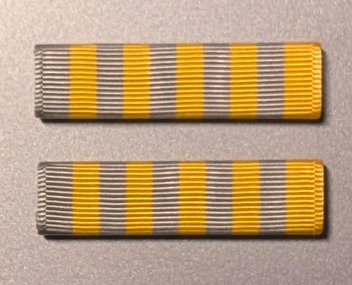 Ribbon for Texas Outstanding Service Medal -Moiré-Set of 2