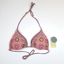 Boden Symi String Bikini Top 10 Pink Floral