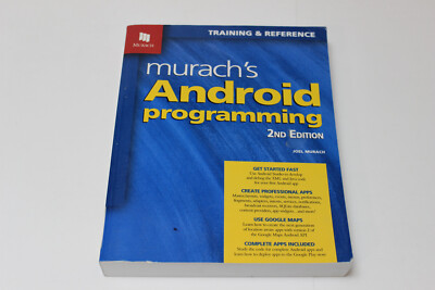 Murach's Android Programming by Joel Murach (2015, Trade Paperback), 2nd Edition
