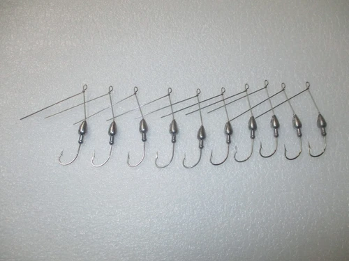 10 Spinner Bait Heads 1/4 oz. Unpainted