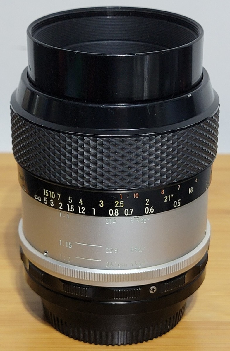 Nikon Micro-Nikkor-P.C Auto 55mm f3.5 s/n 782863 | eBay