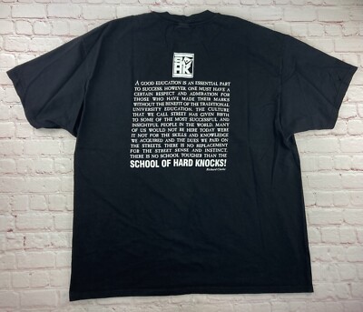 90s アンブロ インテルモデル 日本製 ゲームシャツ XOサイズ 栄光刺繍 Vintage 1990s SOHO School of Hard Knocks T-Shirt 3XL Tee Hip Hop