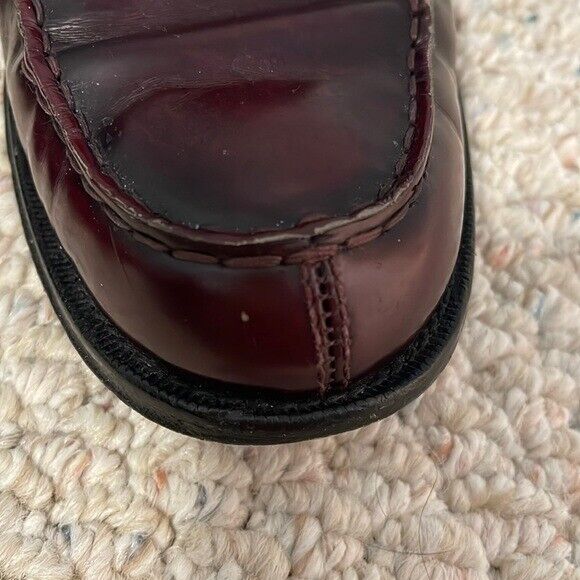 Tod's Bit Loafer Dress Shoes Burgundy Leather 8 US - image 8