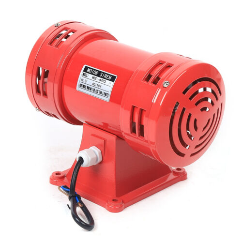 Horns Loud Air Raid Siren Industrial Alarm Electric Motor Fire Tornado Siren