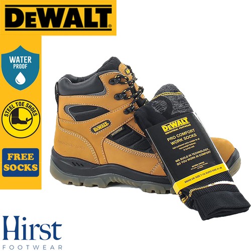 Dewalt Safety Boots Harwich Wheat 