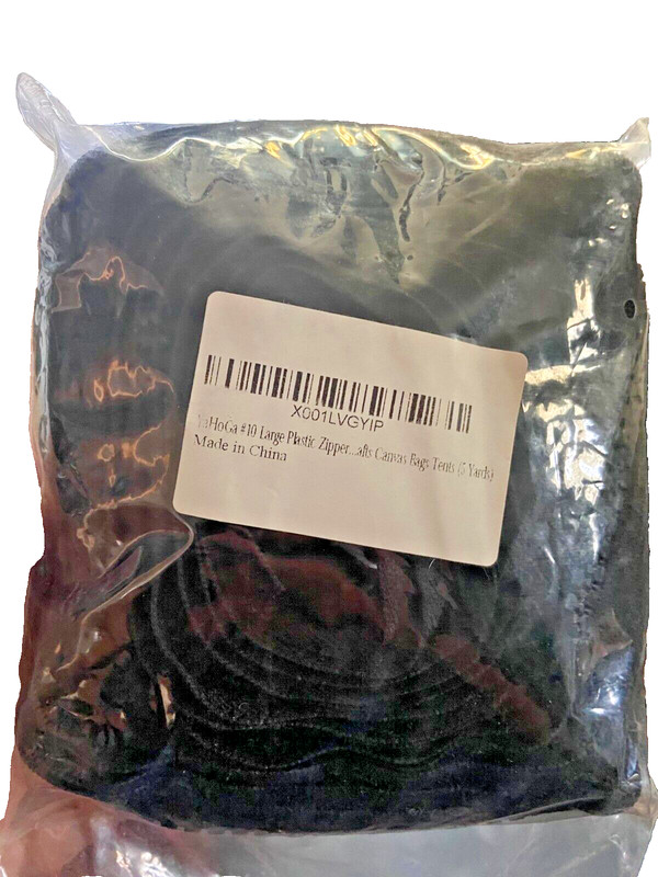 YaHoGa #10 Large Plastic Zipper