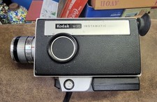 Vintage Kodak M30 INSTAMATIC Super 8 Movie Video Camera ZOOM Lens F1.9 UNTESTED