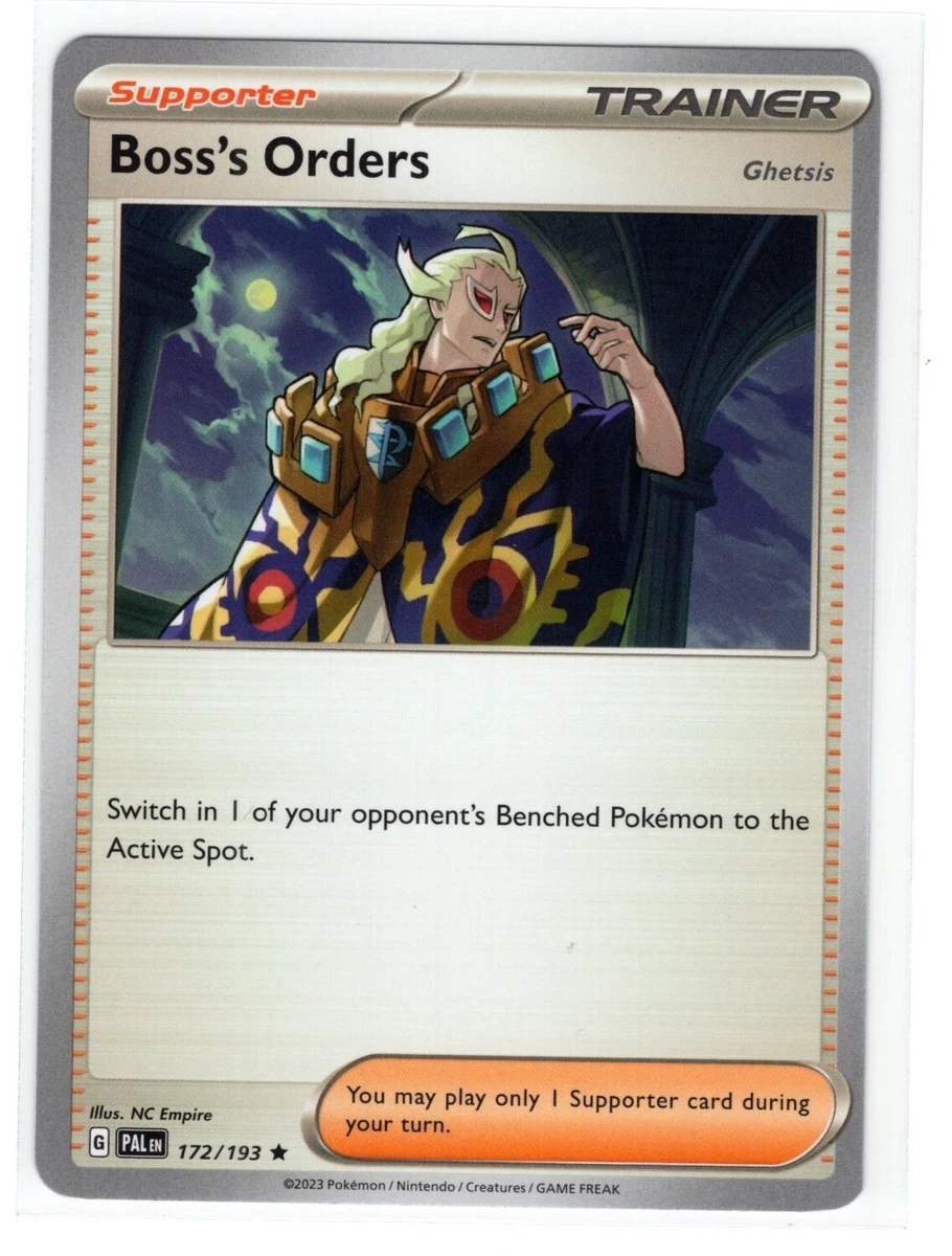 25+ Boss's Orders Pokémon TCG Cards for sale | Updated Oct 2026