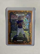 2023 Panini Prizm Jaren Hall Orange Disco Rookie Card Minnesota Vikings #367. rookie card picture