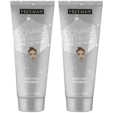 Pack of (2) New Cosmic Metallic Peel-Off Mask