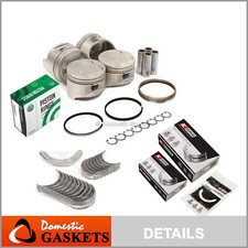 Pistons Bearings Rings Fit 91-98 Mazda Protege Miata Ford Escort 1.8 Bp Pistons Bearings Rings Fit 91-98 Mazda Protege Miata Ford Escort 1.8 Bp