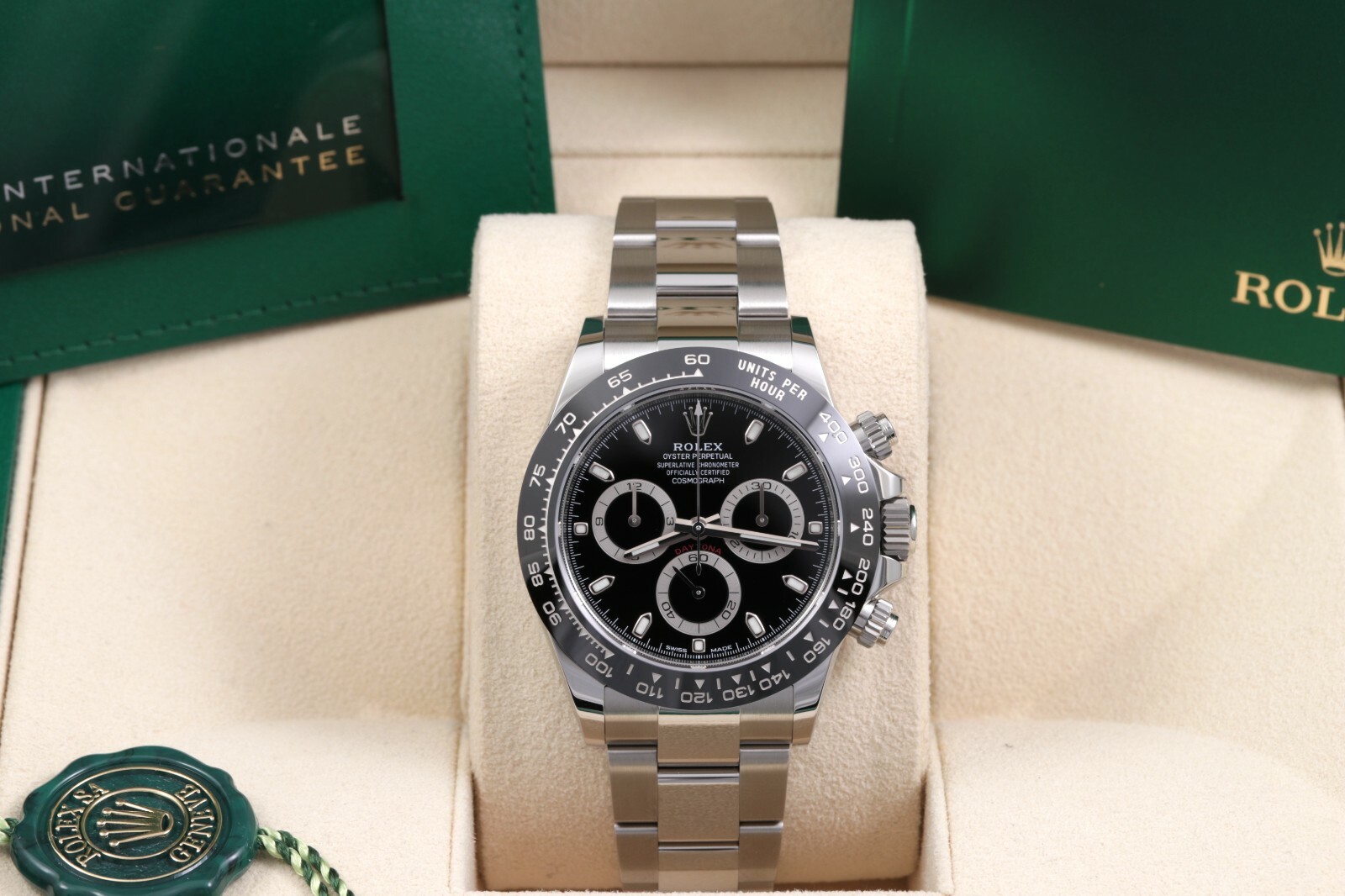 Rolex Daytona Men's Black Watch 