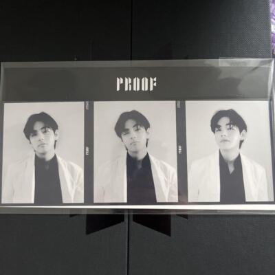 BTS proof  トレカ　weverse 特典　3カットフォト　グク BTS Proof Weverse Special Gift Photo Card 3-Cut Film Photo Frame