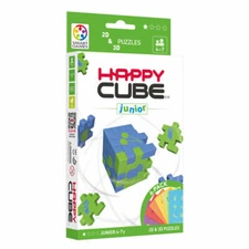 Happy Cube Logikpuzzle Junior, 6 Wüfelpuzzles, Denkspiel, Spielzeug, ab 4 Jahren