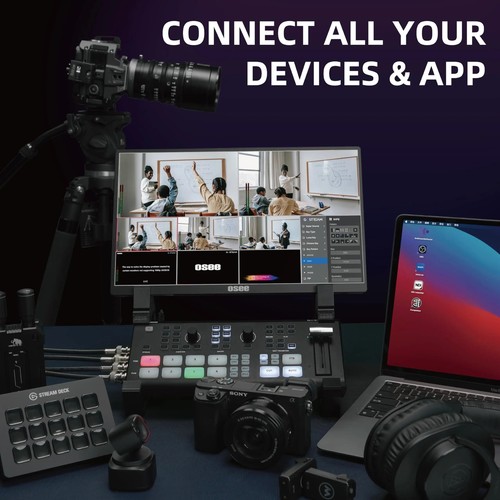 OSEE GoStream Duet 4-CH Multiple Camera Video Switcher SDI HDMI Recording Mixer - Picture 6 of 8